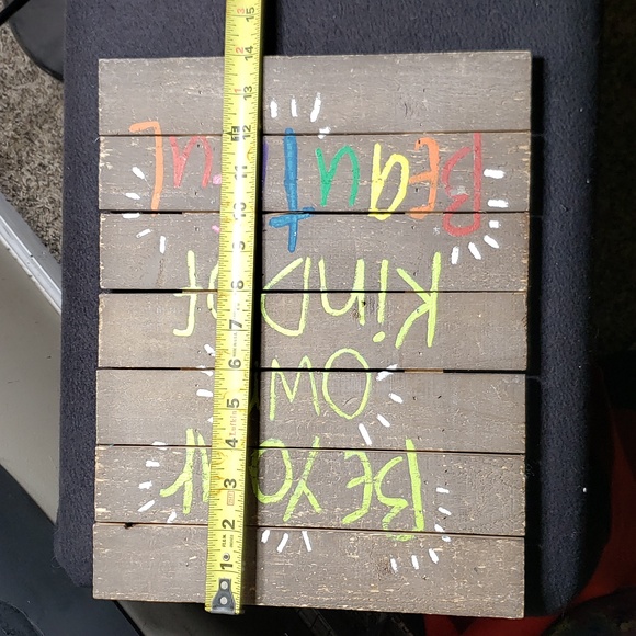 Wooden inspirational sign 11×14 - Picture 4 of 4